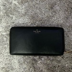Kate spade black wallet